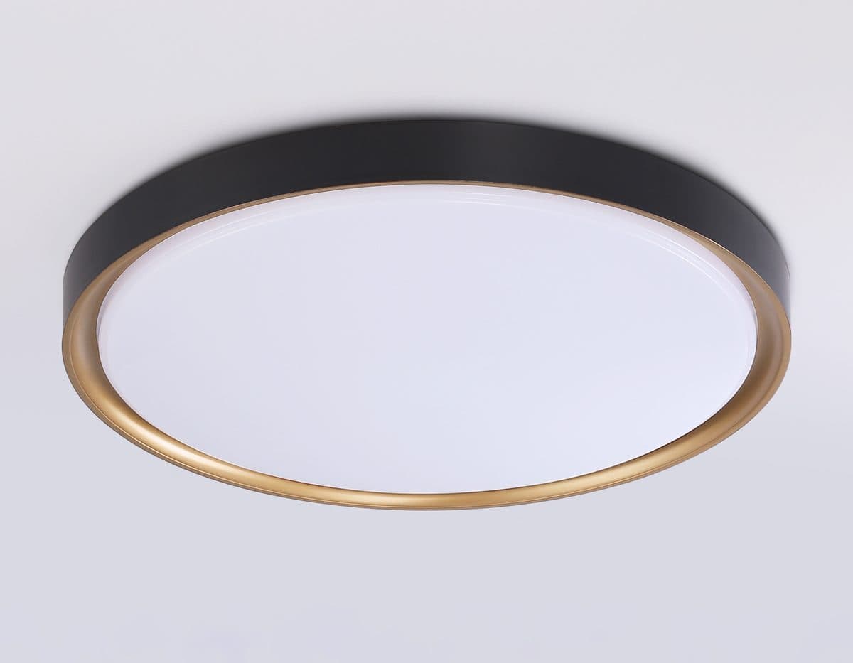 FZ1249 BK/GD черный/золото IP54 45W 5000K D480*60 (Без ПДУ)