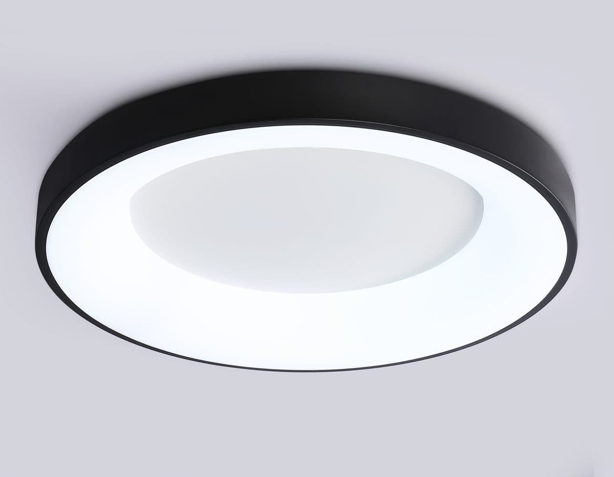 FZ1403 BK черный IP20 48W 3000K-6500K D500*50 (ПДУ ИК)