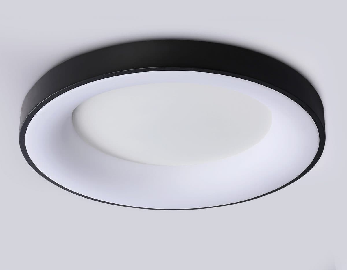 FZ1403 BK черный IP20 48W 3000K-6500K D500*50 (ПДУ ИК)