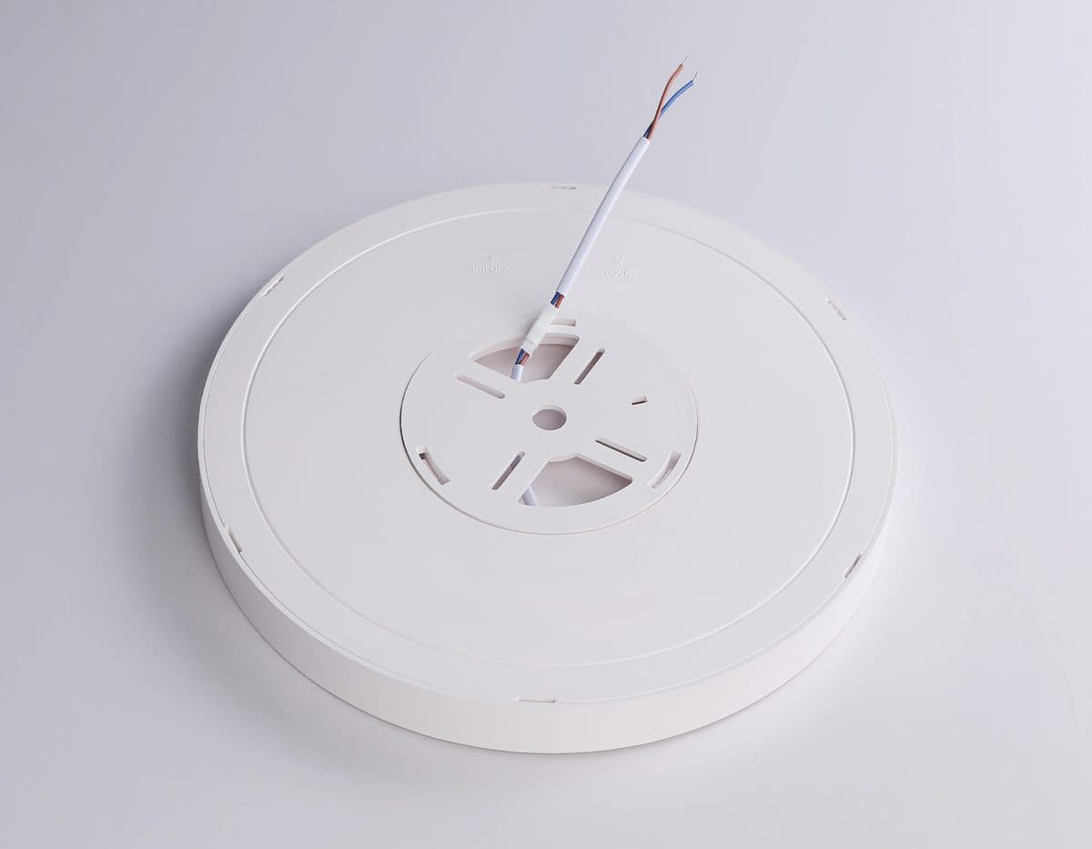 FZ1901 WH белый IP54 13W 3000K-6500K CCT-переключатель D230*25 (Без ПДУ)