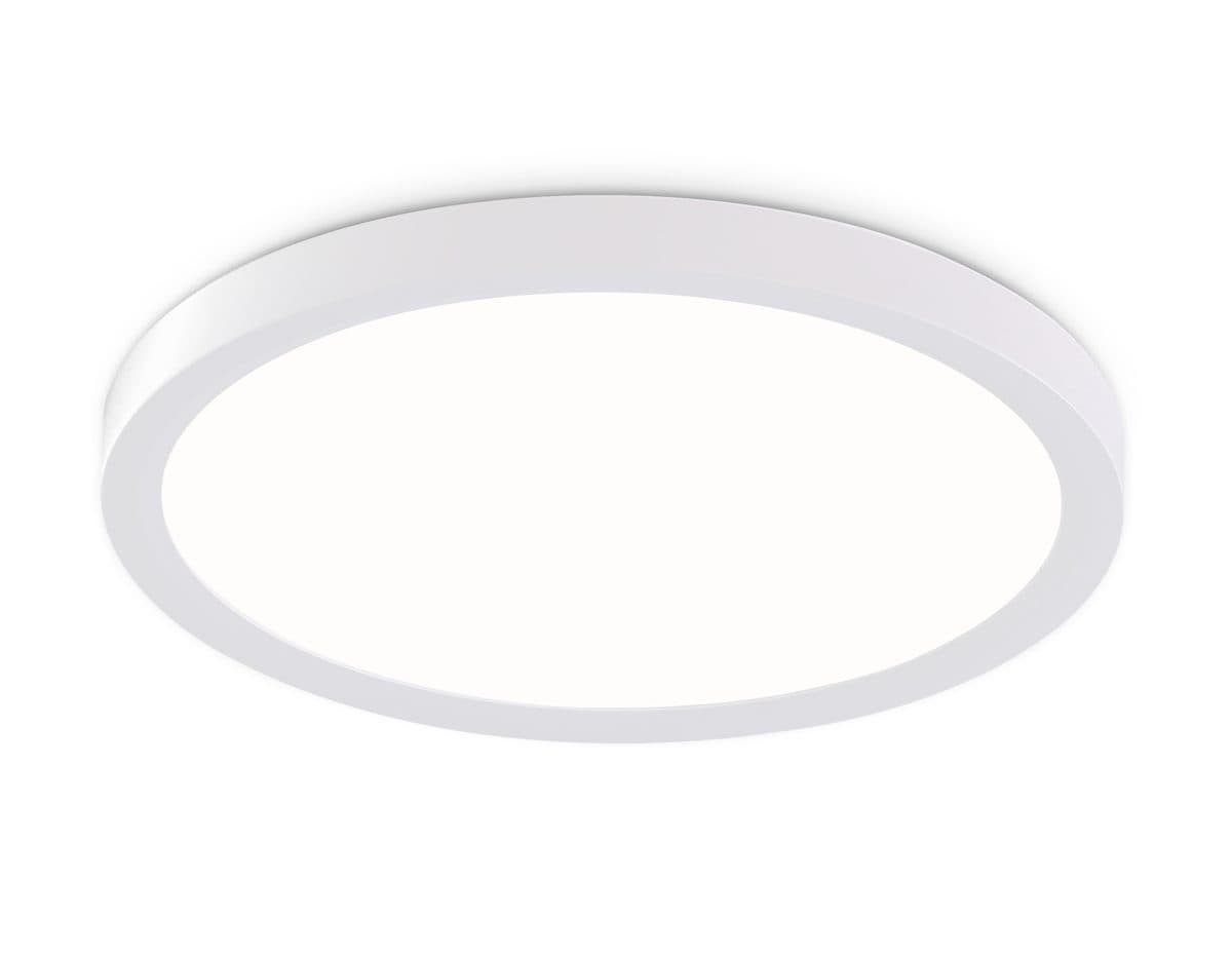 FZ1903 WH белый IP54 20W 3000K-6500K CCT-переключатель D300*25 (Без ПДУ)