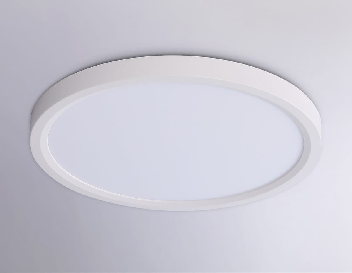 FZ1903 WH белый IP54 20W 3000K-6500K CCT-переключатель D300*25 (Без ПДУ)