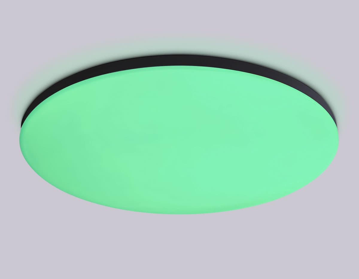 FZ2006 BK черный IP54 30W 3000K-6500K+RGB Wi-Fi Алиса/Tuya/Smart Home/Alexa D450*60 (ПДУ ИК)