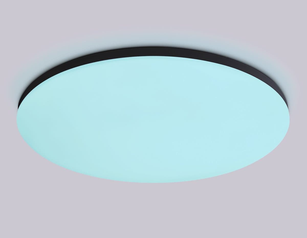 FZ2006 BK черный IP54 30W 3000K-6500K+RGB Wi-Fi Алиса/Tuya/Smart Home/Alexa D450*60 (ПДУ ИК)