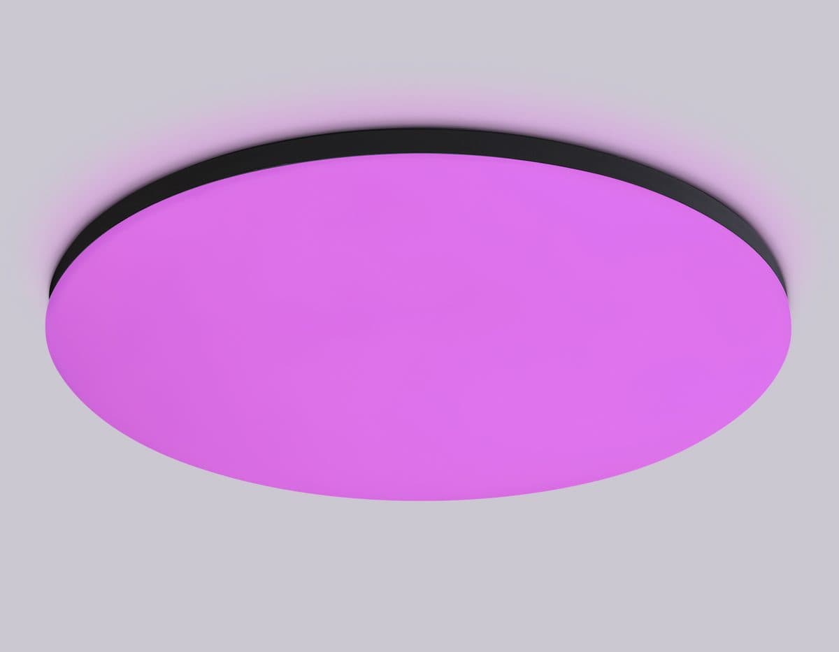 FZ2006 BK черный IP54 30W 3000K-6500K+RGB Wi-Fi Алиса/Tuya/Smart Home/Alexa D450*60 (ПДУ ИК)