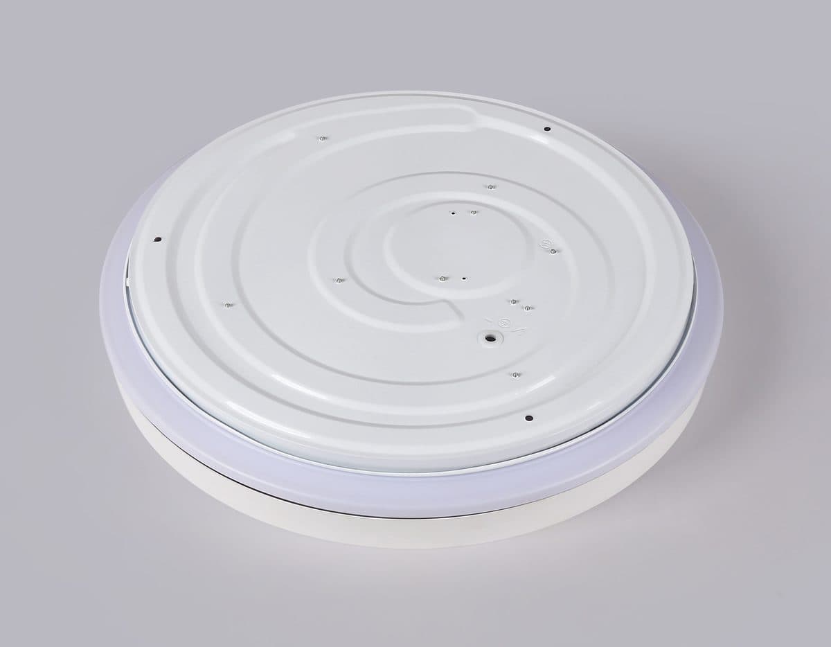 FZ601 WH/GD белый/золото IP20 46W 3000K-6500K+RGB D390*80 (ПДУ ИК)