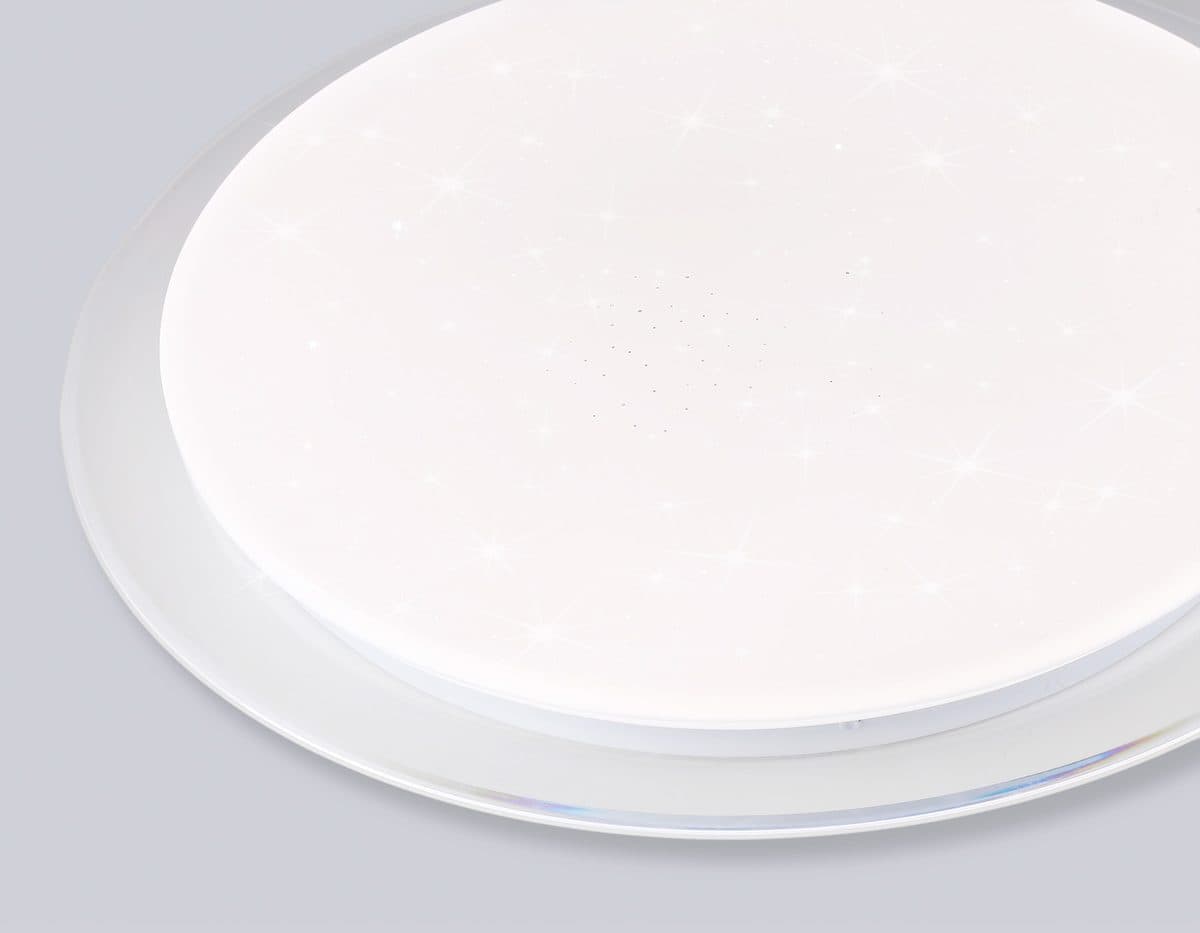 FZ770 WH белый IP20 42W 3000-6500K+RGB 450*55 (ПДУ ИК)