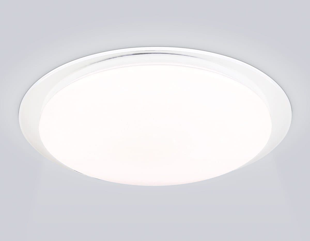 FZ770 WH белый IP20 42W 3000-6500K+RGB 450*55 (ПДУ ИК)