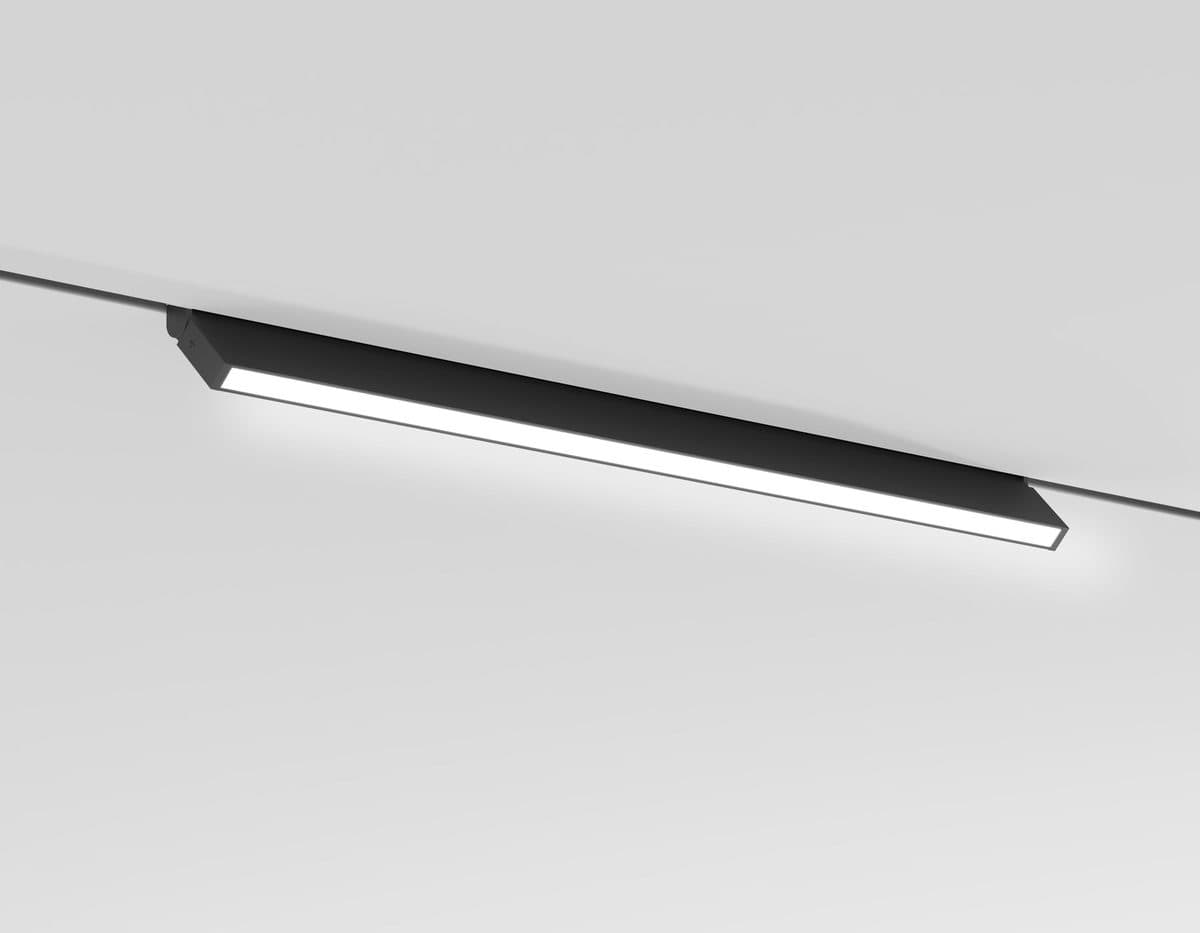 GL2355 BK черный IP20 20W 3CCT 3000-6400K 48V 400*10*73