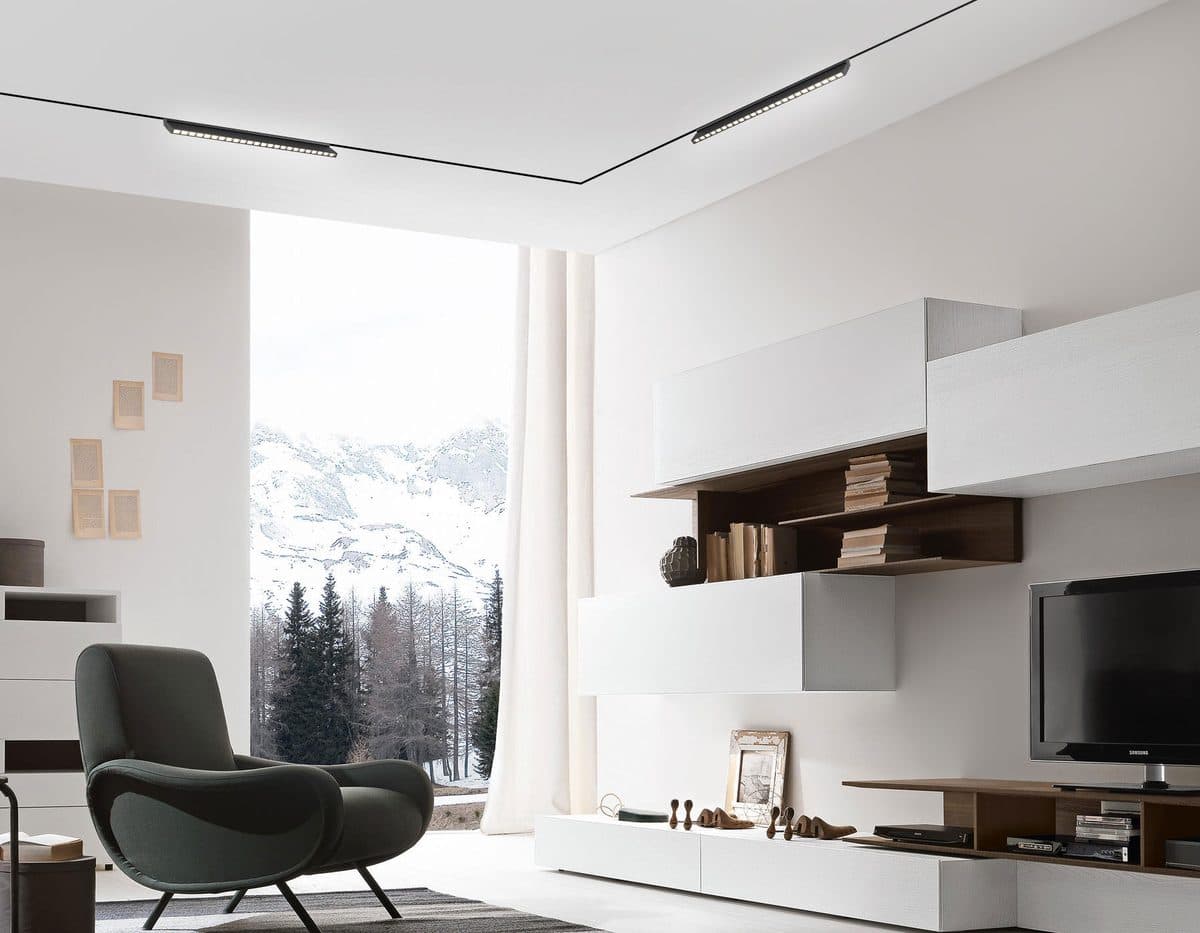 GL2365 BK черный IP20 20W 3CCT 3000-6400K 48V 400*10*73