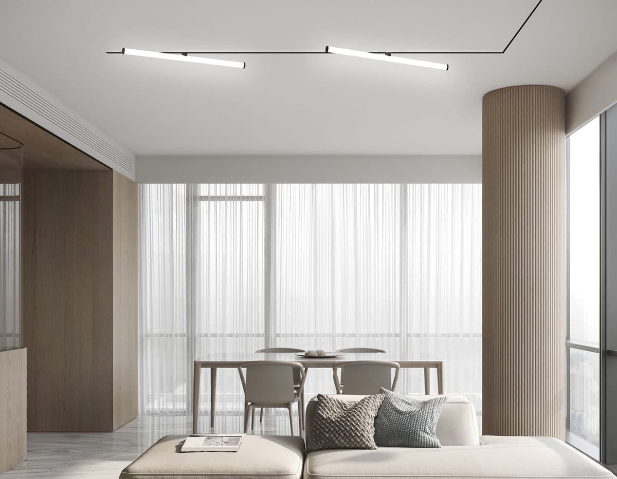 GL2375 BK черный IP20 20W 3CCT 3000-6400K 48V 600*25*73