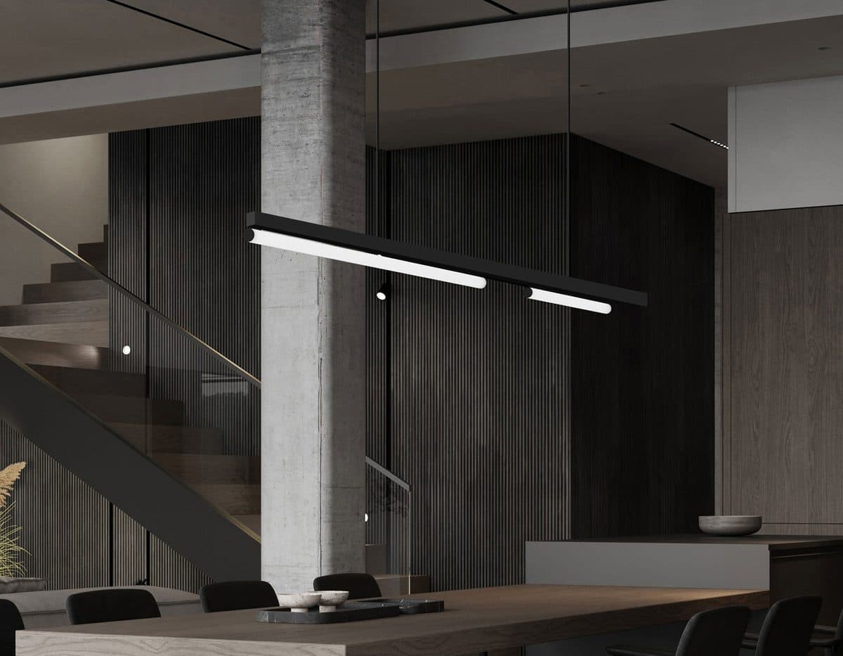 GL2375 BK черный IP20 20W 3CCT 3000-6400K 48V 600*25*73