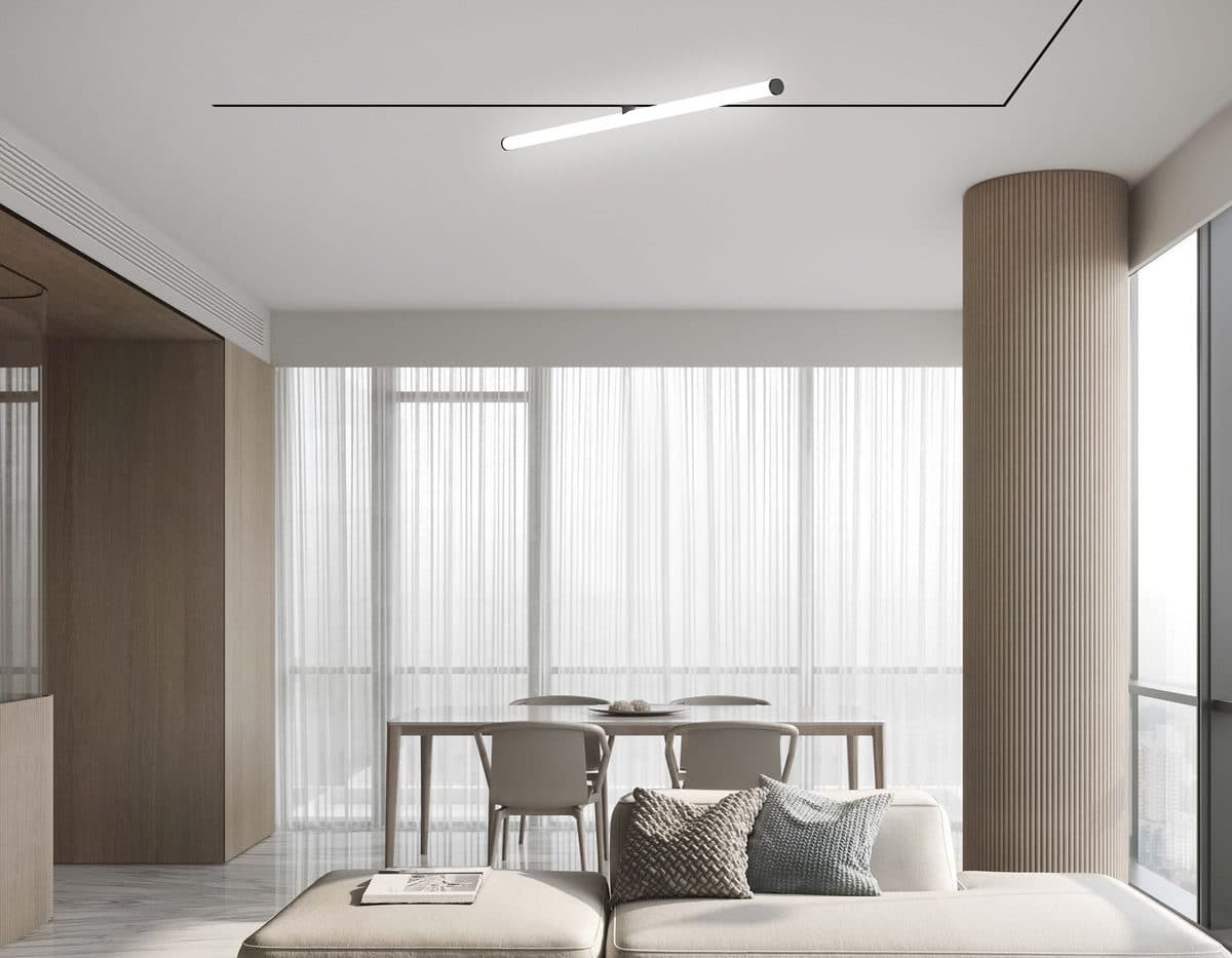 GL2380 BK черный IP20 30W 3CCT 3000-6400K 48V 900*25*73