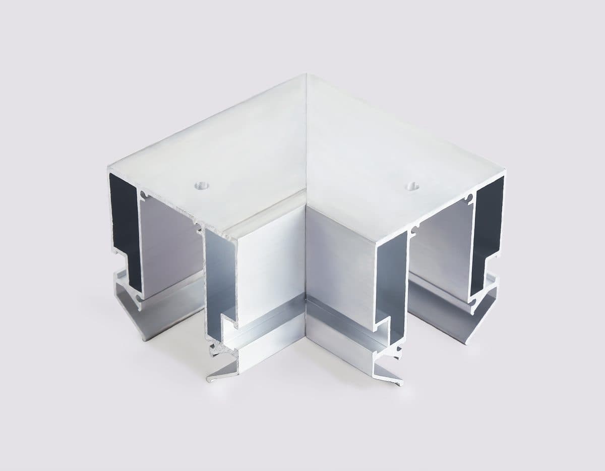 GL3390 коннектор угловой для корпуса Magnetic в натяжной потолок
