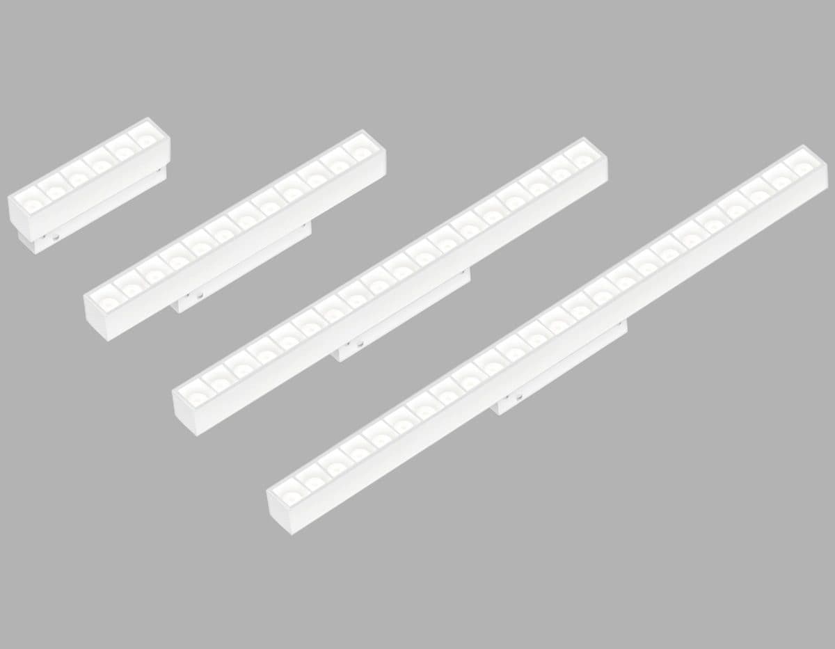 GL4510 WH белый IP20 24W 3CCT 3000-6000K SMART 48V 24° 435*22*25