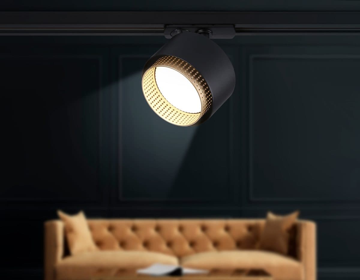 GL5381 BK/GD черный/золото GX53 max 12W D95*130