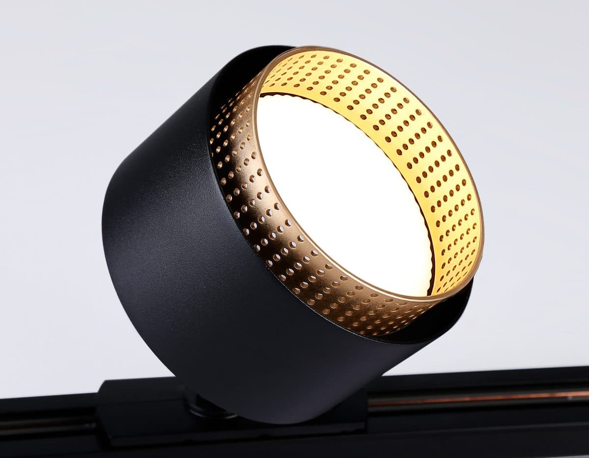 GL5381 BK/GD черный/золото GX53 max 12W D95*130