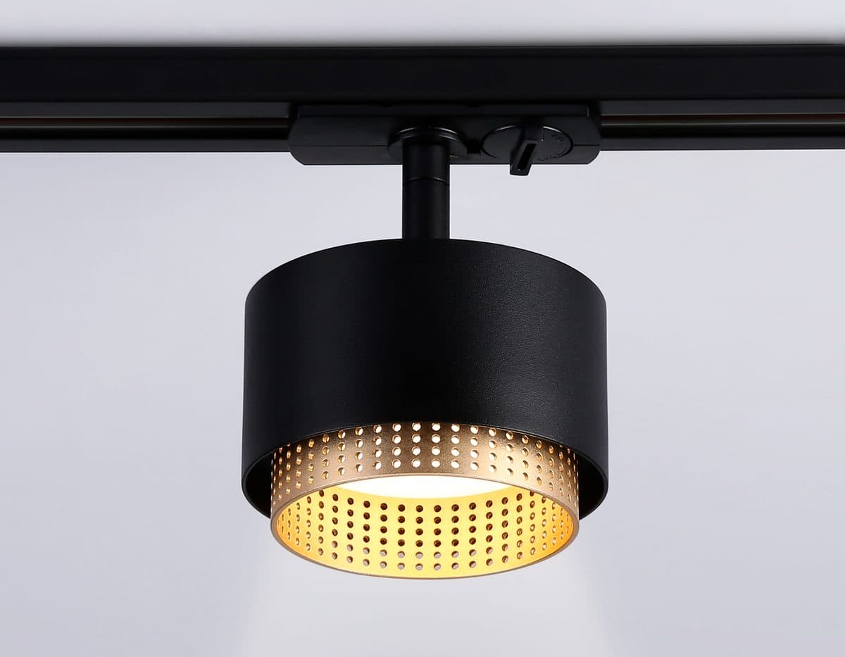 GL5381 BK/GD черный/золото GX53 max 12W D95*130