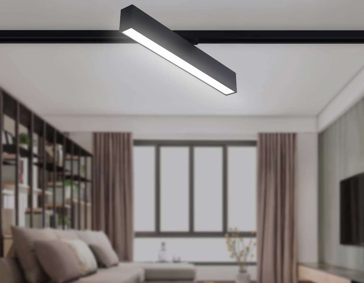 GL6777 BK черный LED 24W 4200K 600*22*48