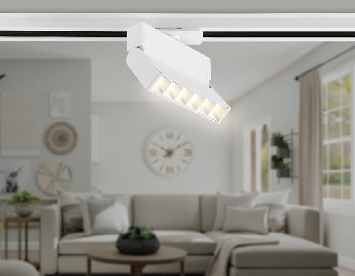 GL6811 WH белый LED 6W 3000K 24° 115*22*87