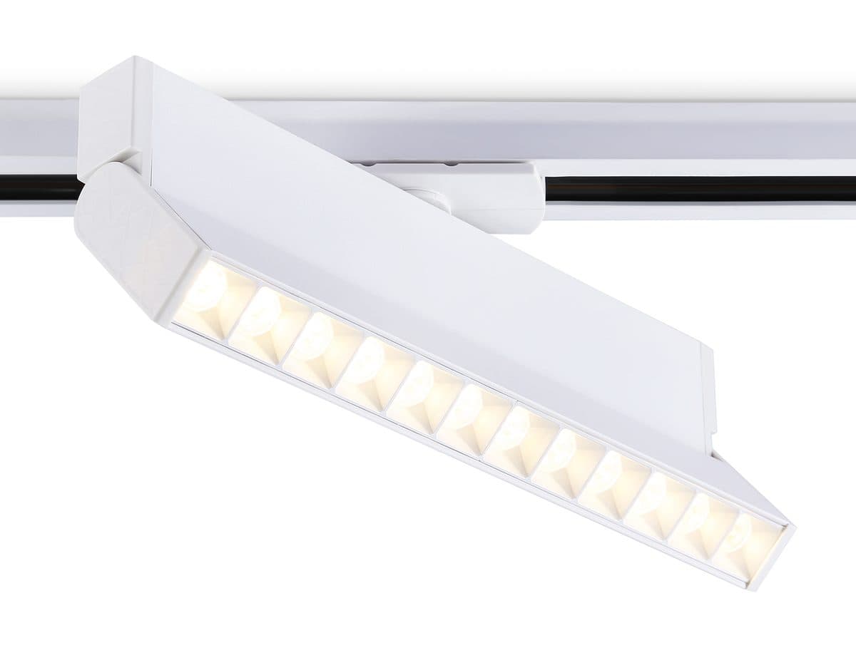 GL6815 WH белый LED 12W 3000K 24° 230*22*87