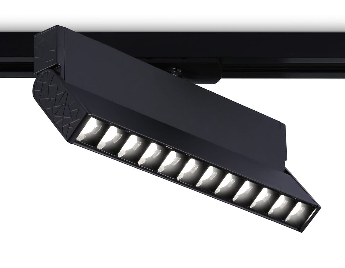 GL6819 BK черный LED 12W 4200K 24° 230*22*87