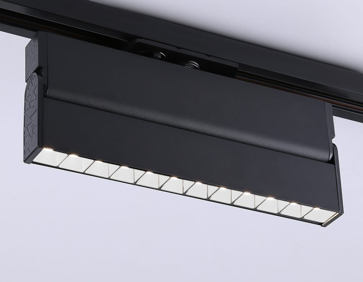 GL6819 BK черный LED 12W 4200K 24° 230*22*87