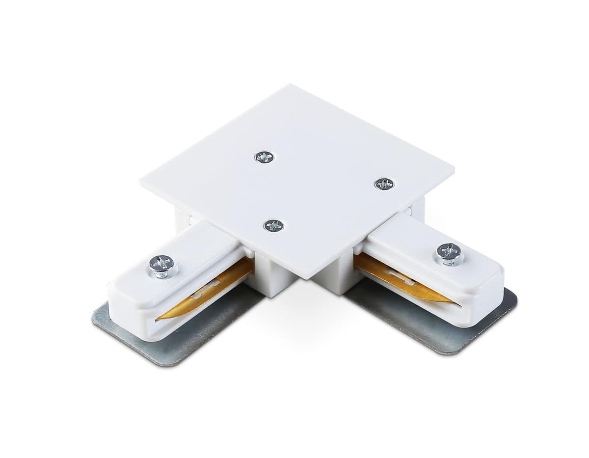 GL7165 WH белый коннектор угловой встраеваемый для шинопровода Standard 220V NEW 70*70*20