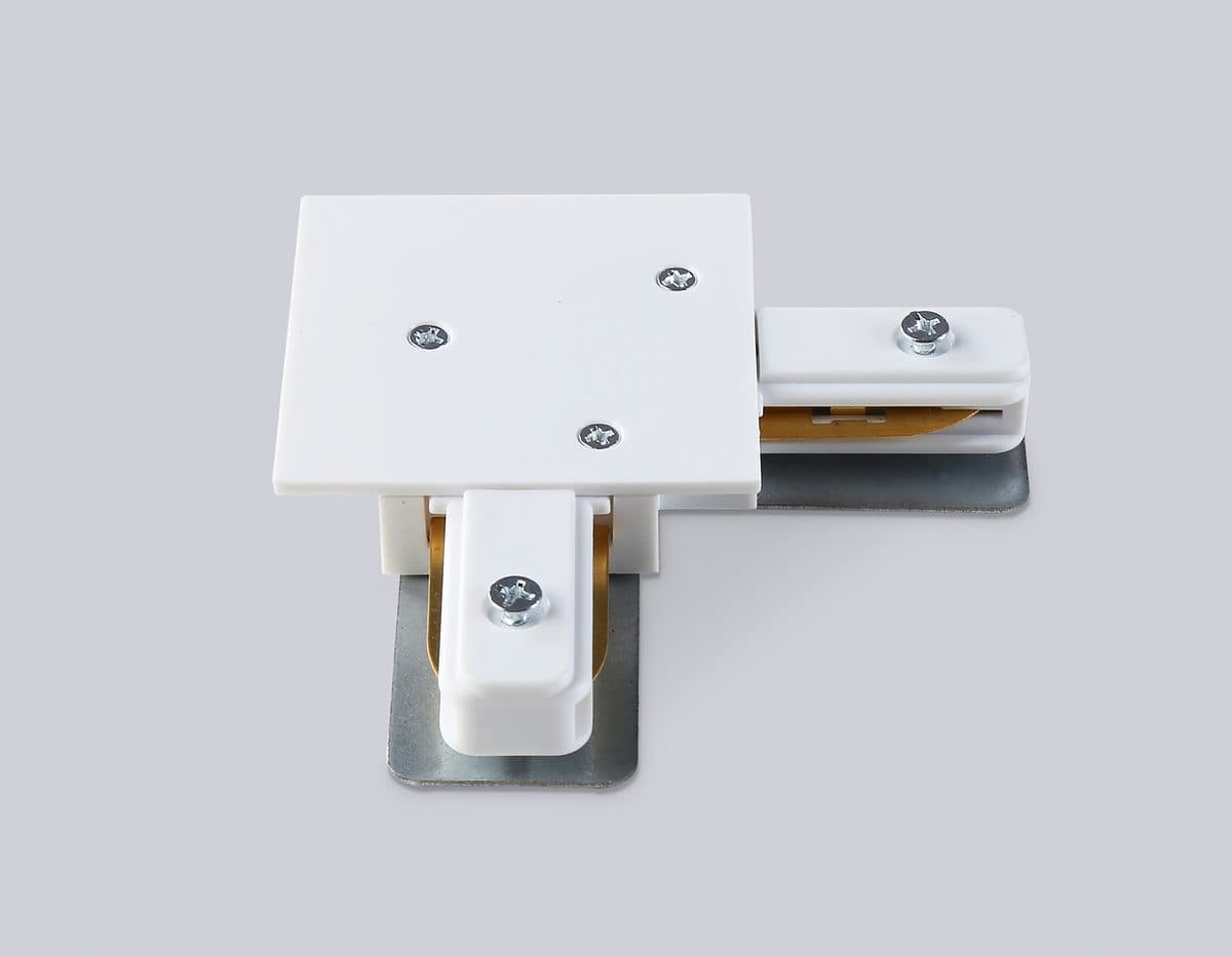 GL7165 WH белый коннектор угловой встраеваемый для шинопровода Standard 220V NEW 70*70*20