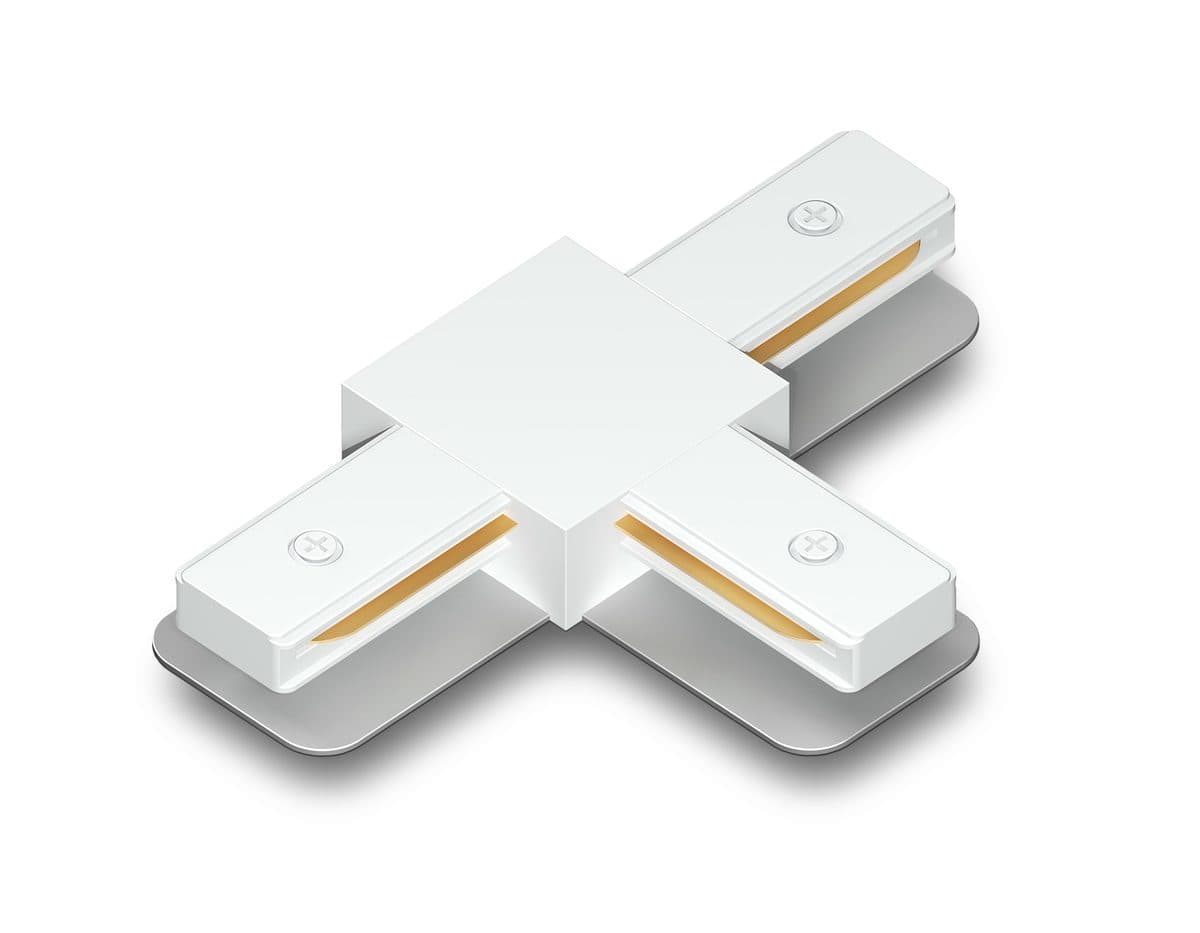 GL7167 WH белый коннектор Т-образный для однофазного шинопровода Standard 220V NEW 105*70*20