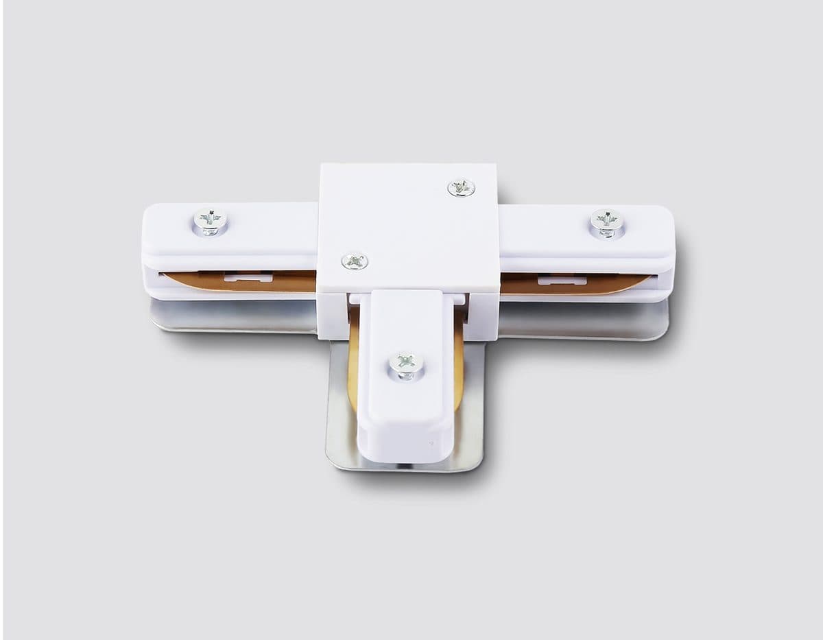 GL7167 WH белый коннектор Т-образный для однофазного шинопровода Standard 220V NEW 105*70*20