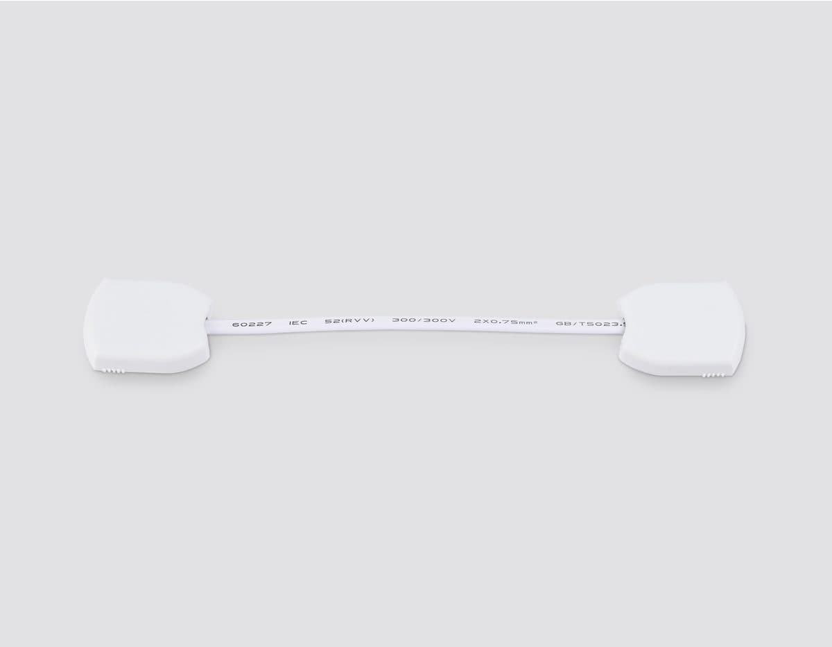 GL7187 WH белый коннектор гибкий для однофазного встраиваемого шинопровода Standard 220V NEW