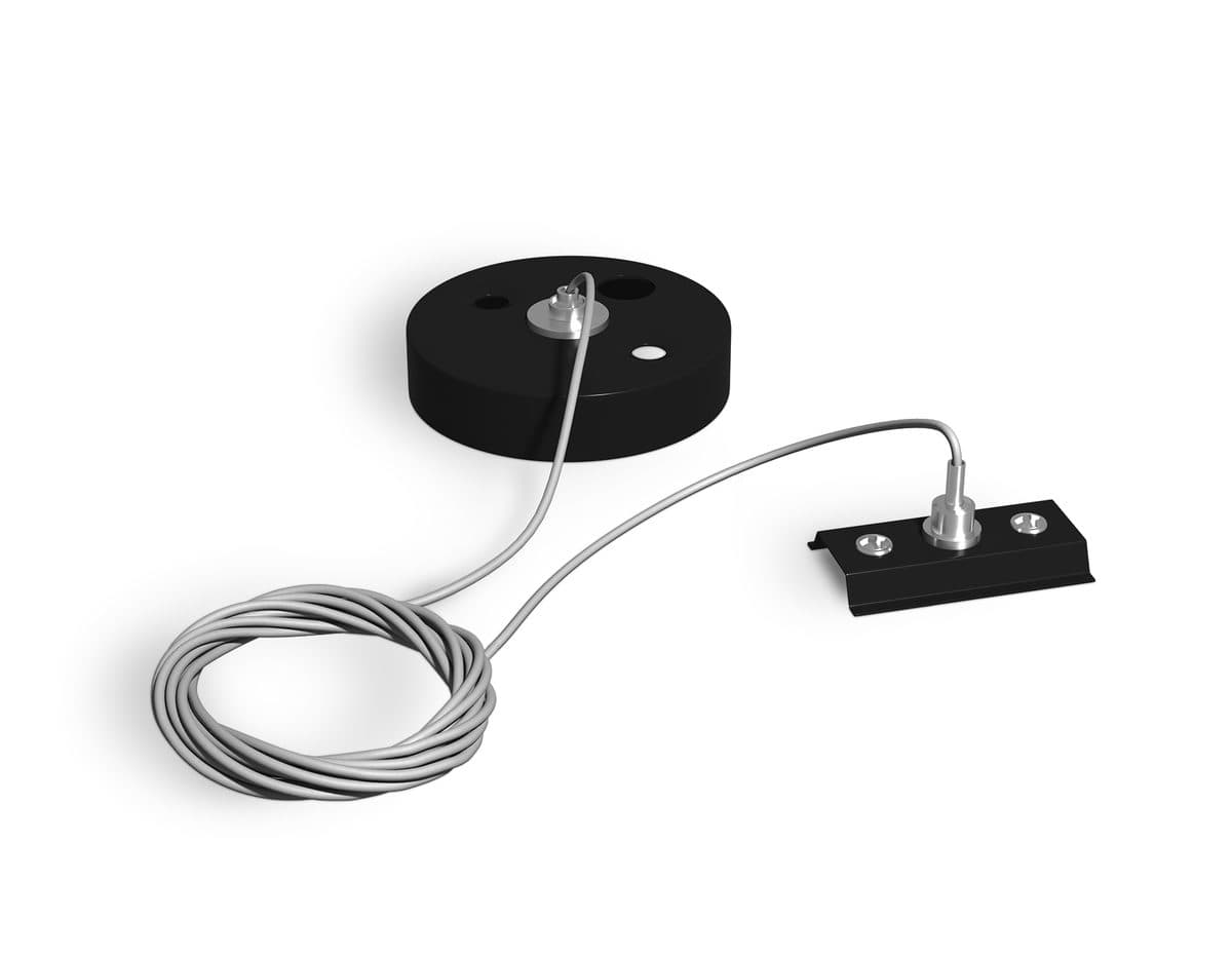 GL7192 BK черный матовый подвес тросовый для однофазного шинопровода Standard 220V NEW 1.5m