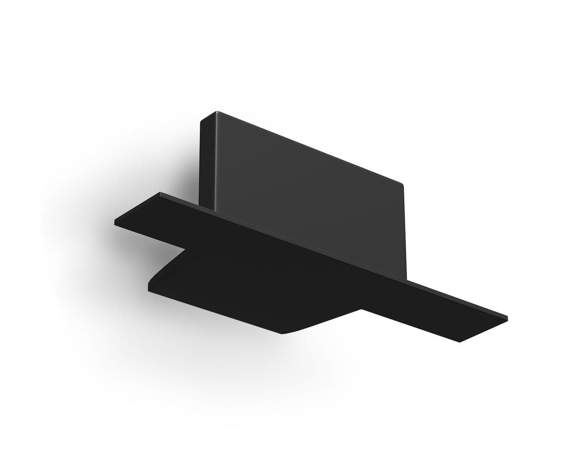 GL7200 BK черный матовый заглушка для встраиваемого шинопровода Standard 220V NEW 58.6*18*15 (2шт.)