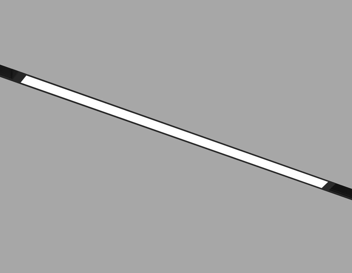 GL8055 BK черный IP20 27W 3000-6000K 220V 120° 600*25*41