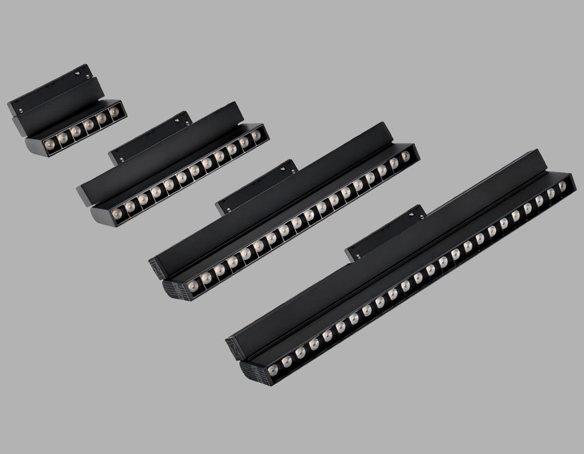 GL8090 BK черный IP20 9W 3000-6000K 220V 24° 220*25*138