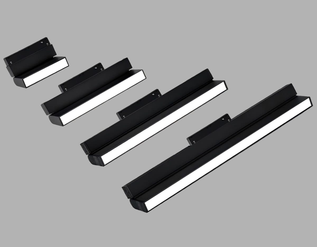 GL8095 BK черный IP20 9W 3000-6000K 220V 120° 220*25*138