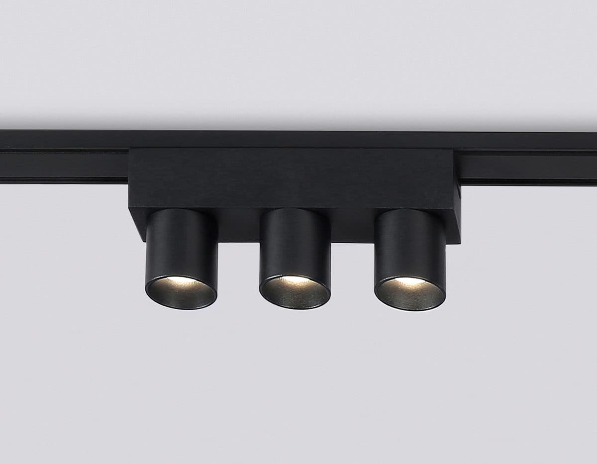 GV1504/3 BK черный IP20 6W 4200K 48V 24° 122*26*55