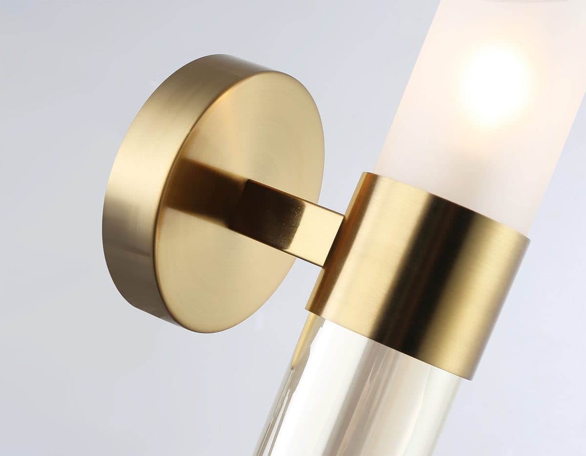 LH55116 BS/FR/TI латунь/белый матовый/янтарь E14 max 40W 130*100*225