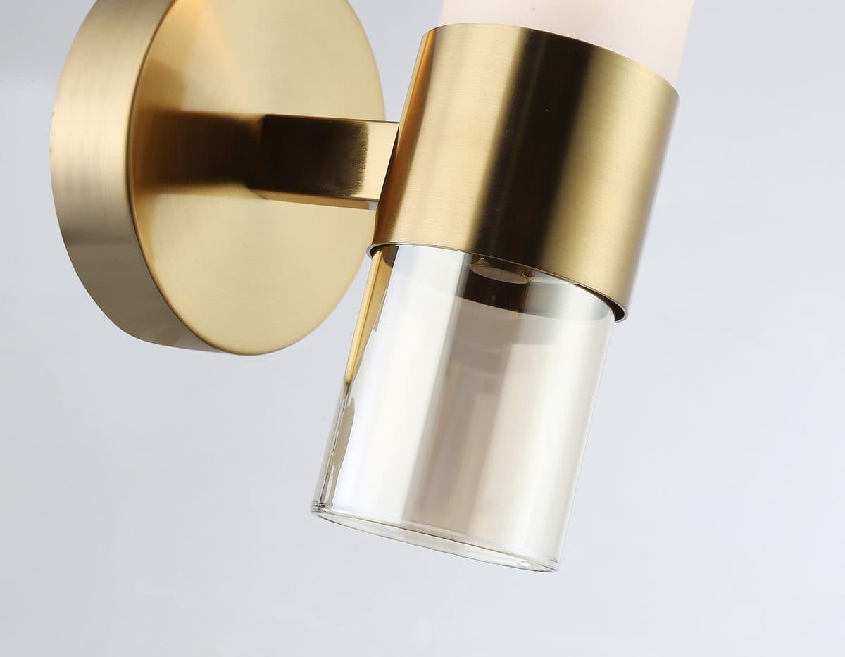 LH55116 BS/FR/TI латунь/белый матовый/янтарь E14 max 40W 130*100*225