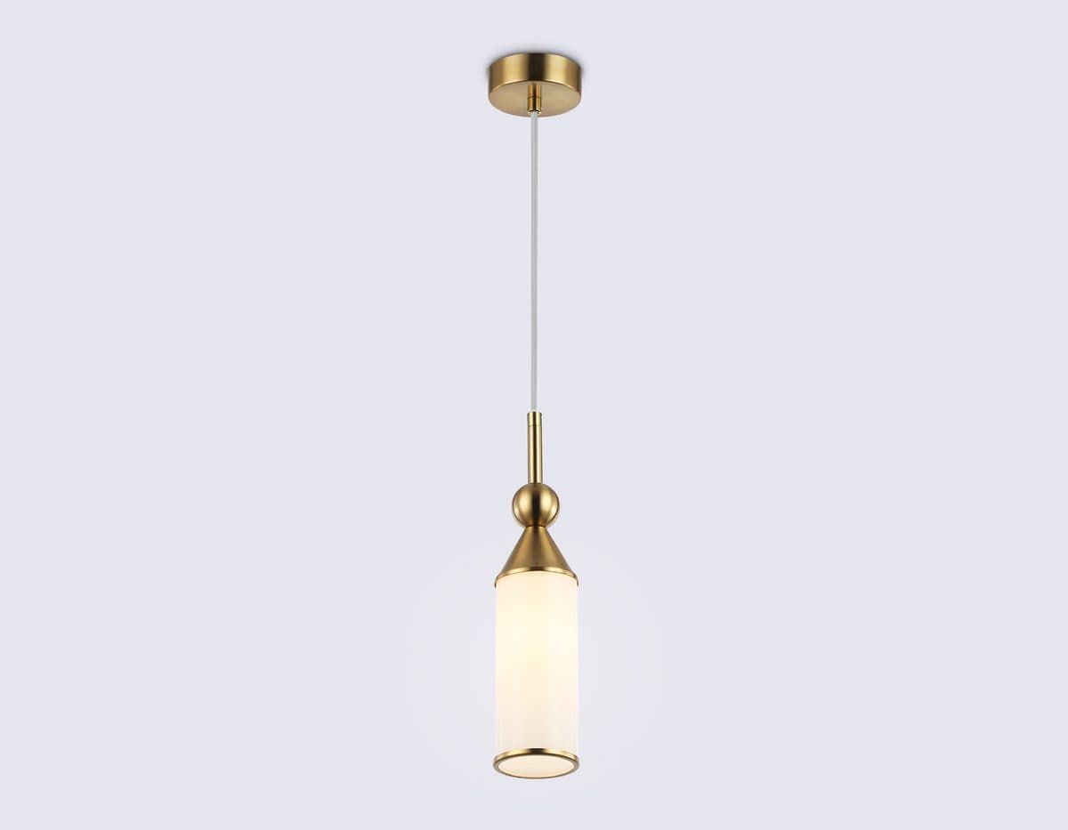 LH55271 BS/FR латунь/белый матовый E14 max 40W D65*1500