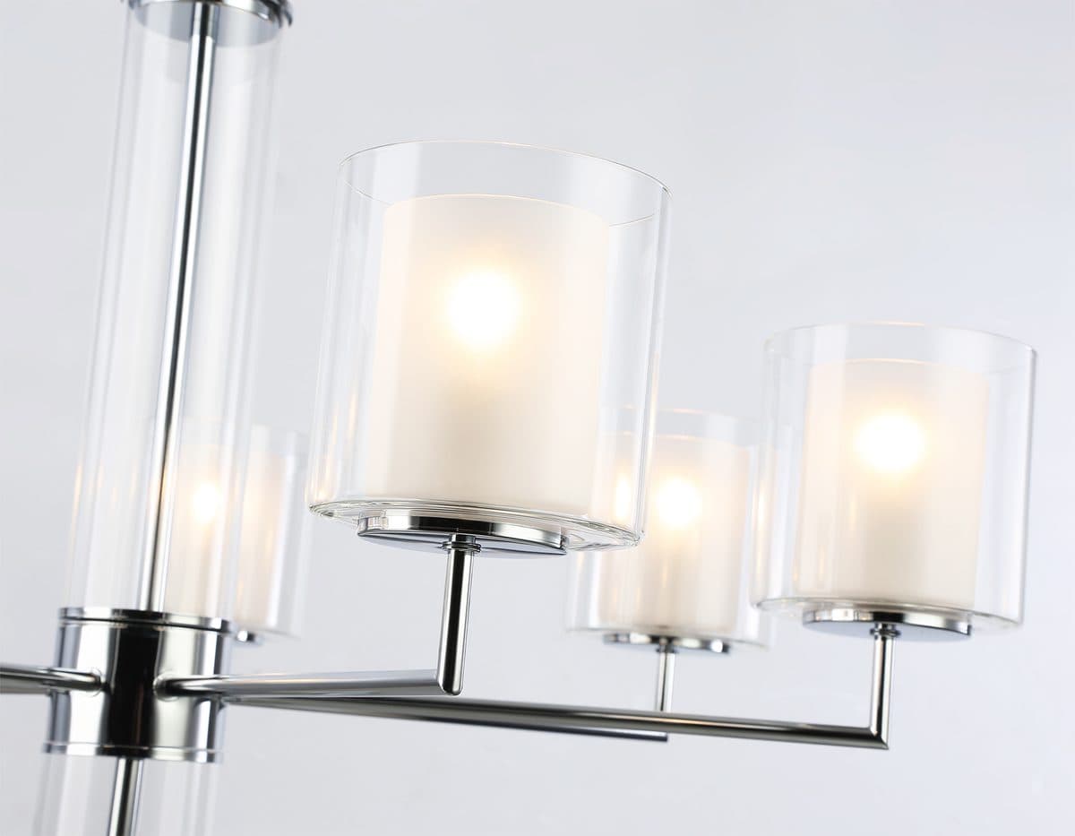 LH56003/7 СH/FR хром/белый матовый E14*7 max 40W D790*1260