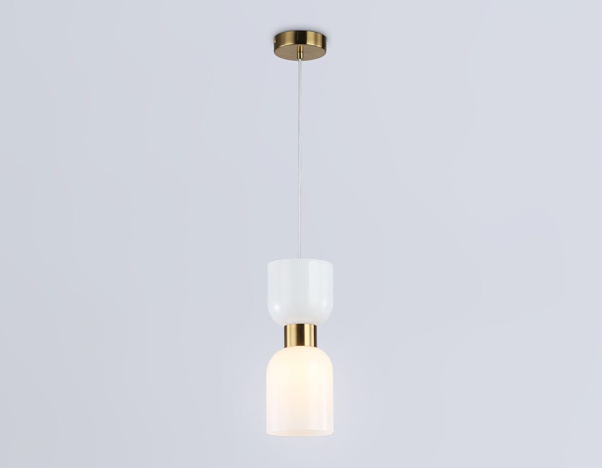 LH56091 BS/FR латунь/белый матовый E14 max 60W D120*1500