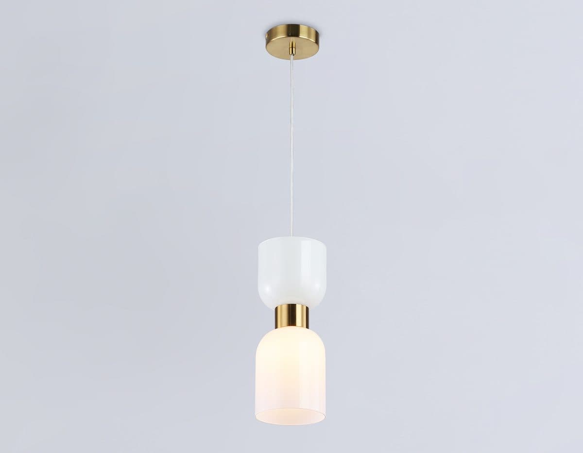 LH56091 BS/FR латунь/белый матовый E14 max 60W D120*1500