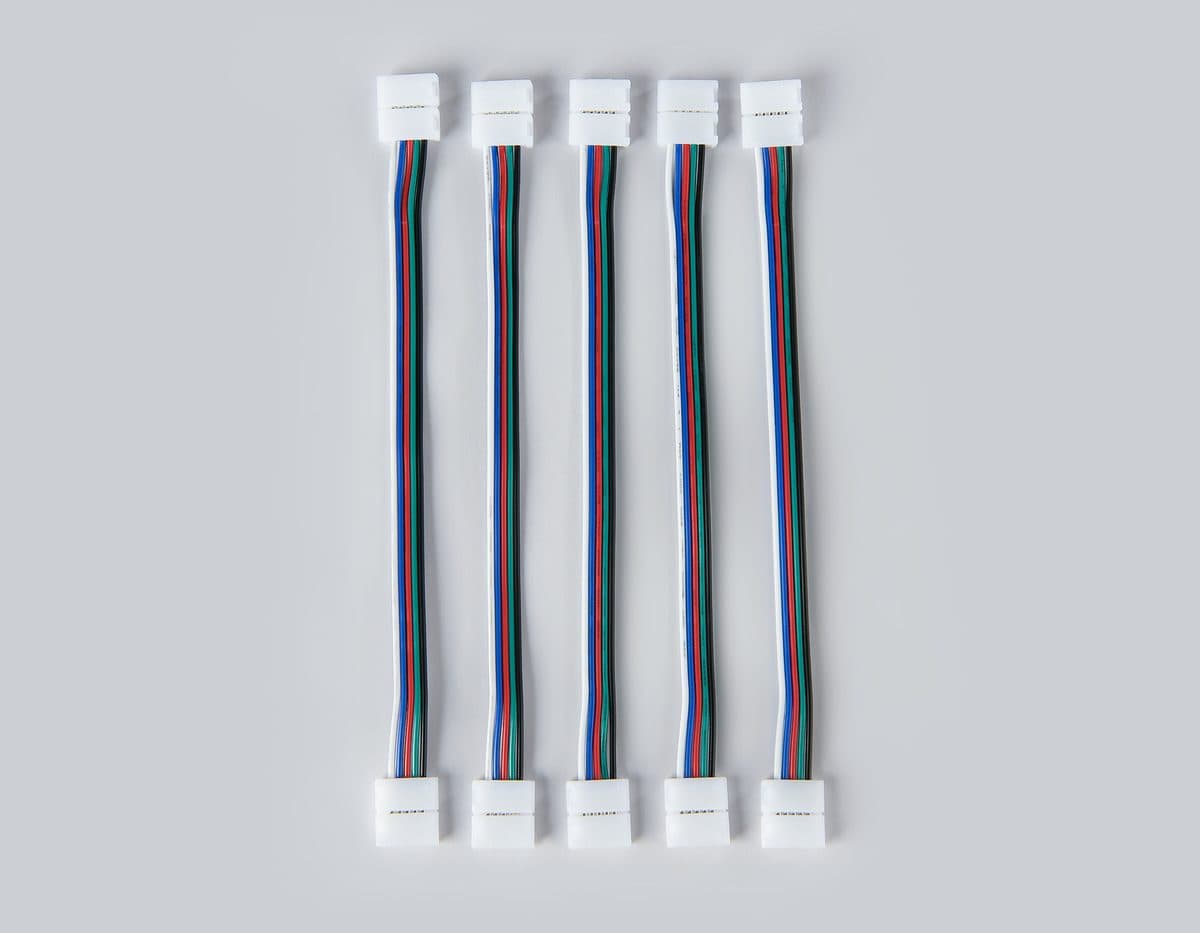 GS7801 Соединитель гибкий двухсторонний 5050 12/24V (5 конт.) (5шт)