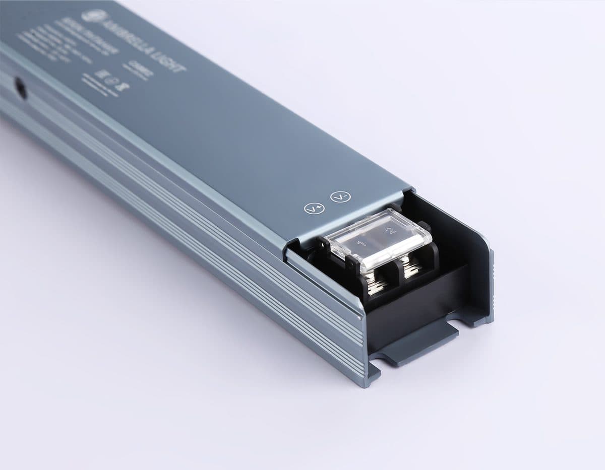 GS8812 блок питания 12V 400W 33.3A IP20 185-260V 235*35*22