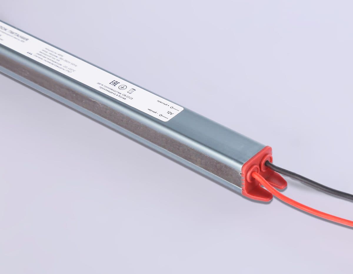 GS9805 блок питания 12V 36W 3A IP67 185-260V 292*18*14.8