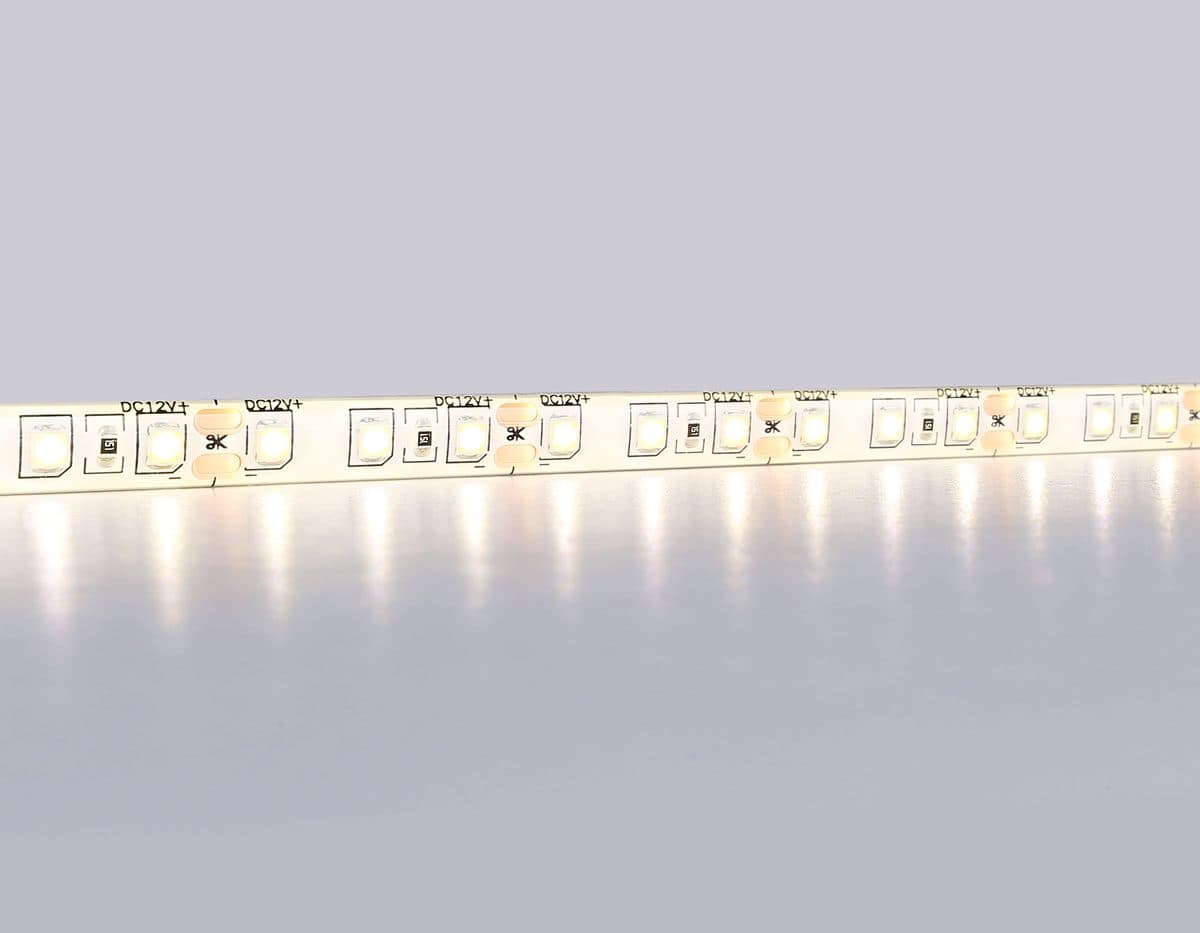 GS1201 2835 120Led/ 9.6W m/ 12V IP65 3000K/ 5000*8*2.27mm (2 конт.)