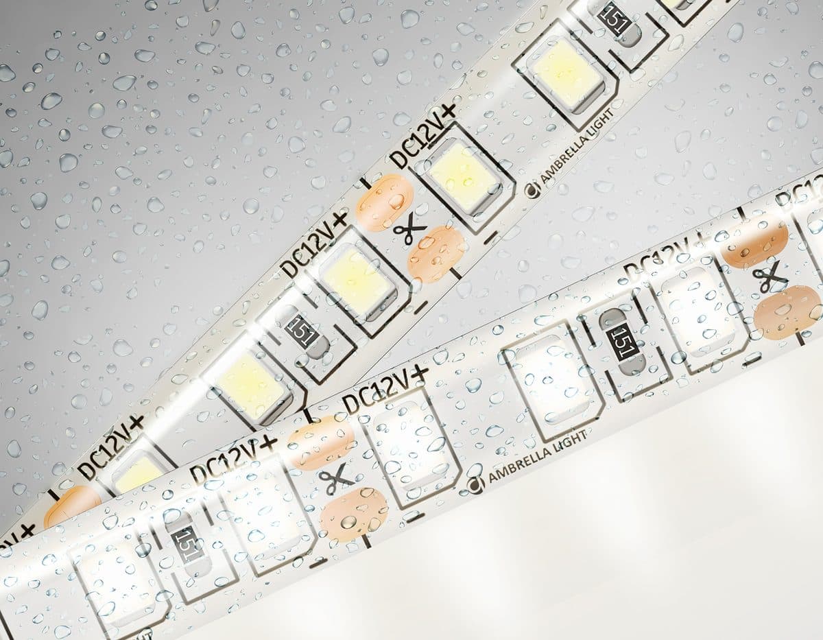 GS1202 2835 120Led/ 9.6W m/ 12V IP65 4500K/ 5000*8*2.27mm (2 конт.)