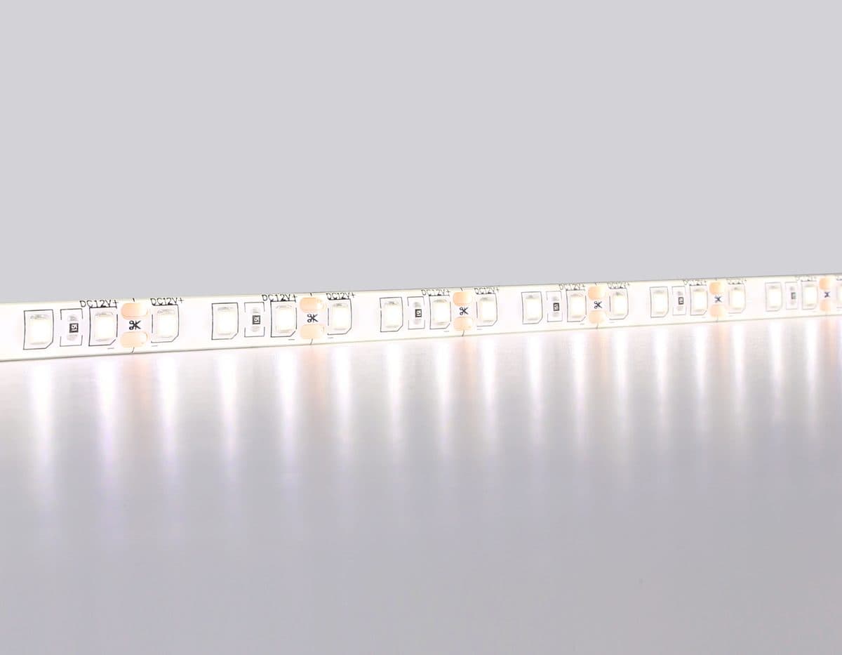GS1202 2835 120Led/ 9.6W m/ 12V IP65 4500K/ 5000*8*2.27mm (2 конт.)